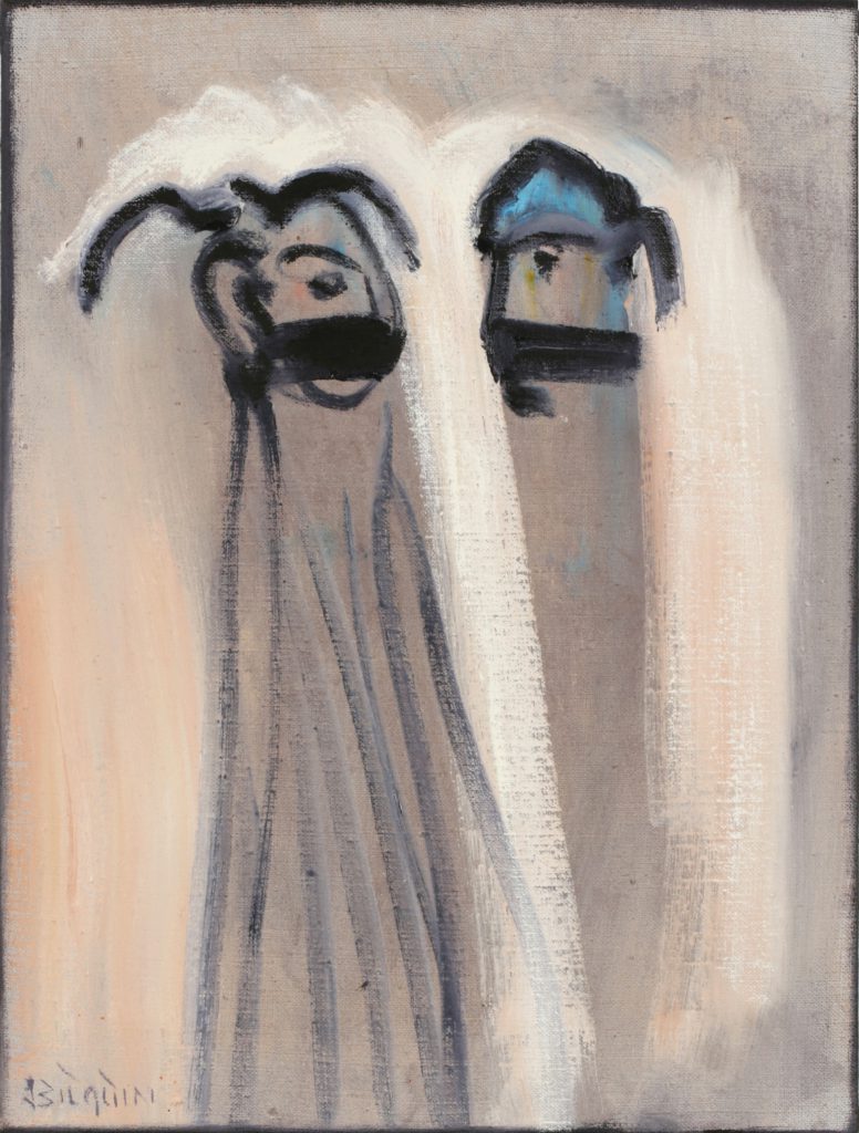 Zonder titel (Untitled), 2021, Oil on canvas, 40 x 30 cm