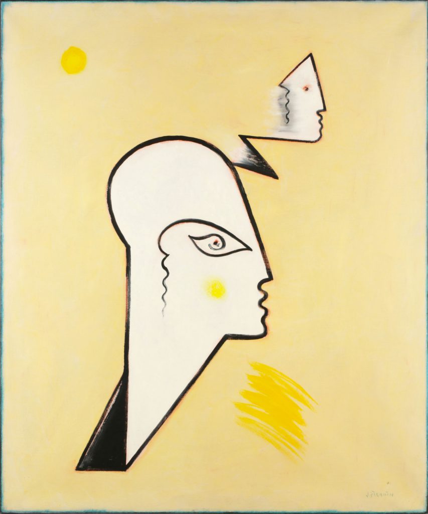 De Bedenking (The Imagination), 2021, oil on canvas, 120 x 100 cm