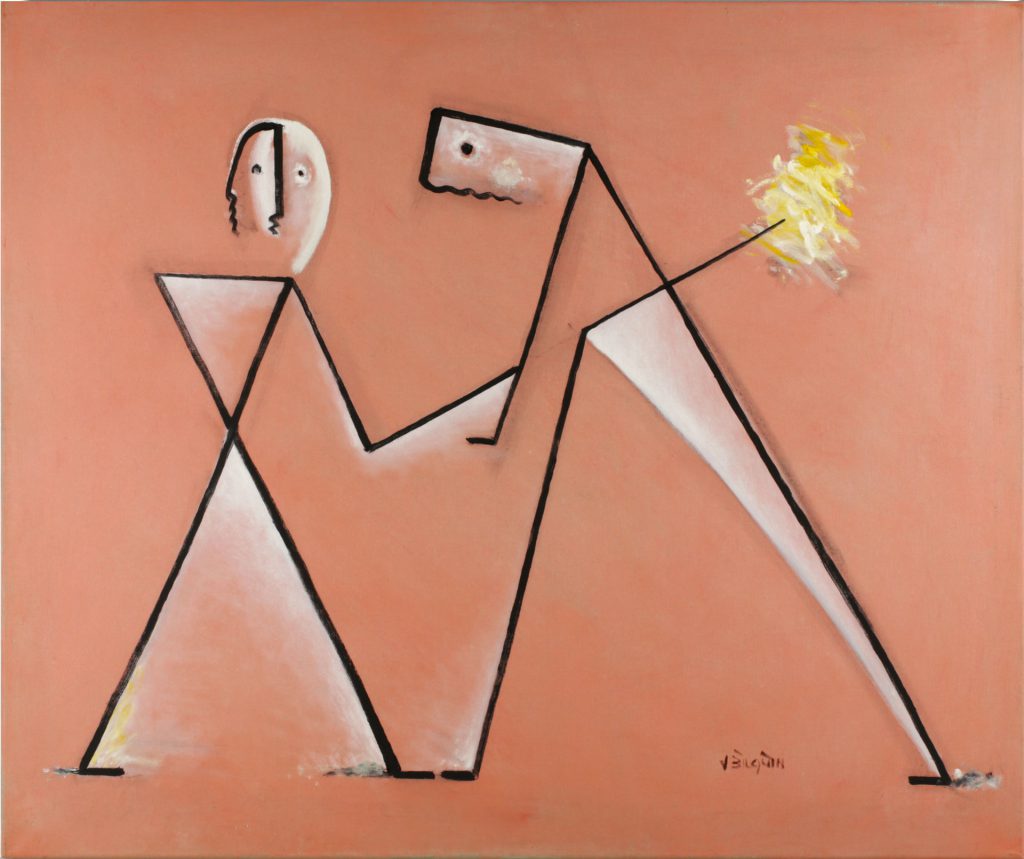 Zonder titel (Untitled), 2021, oil on canvas, 100 x 120 cm
