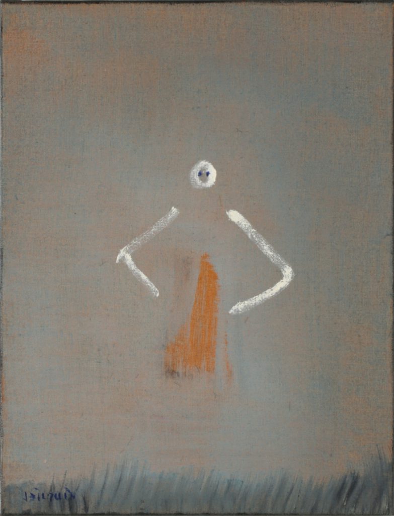Zonder titel (Untitled), 2021, oil on canvas, 20 x 30 cm