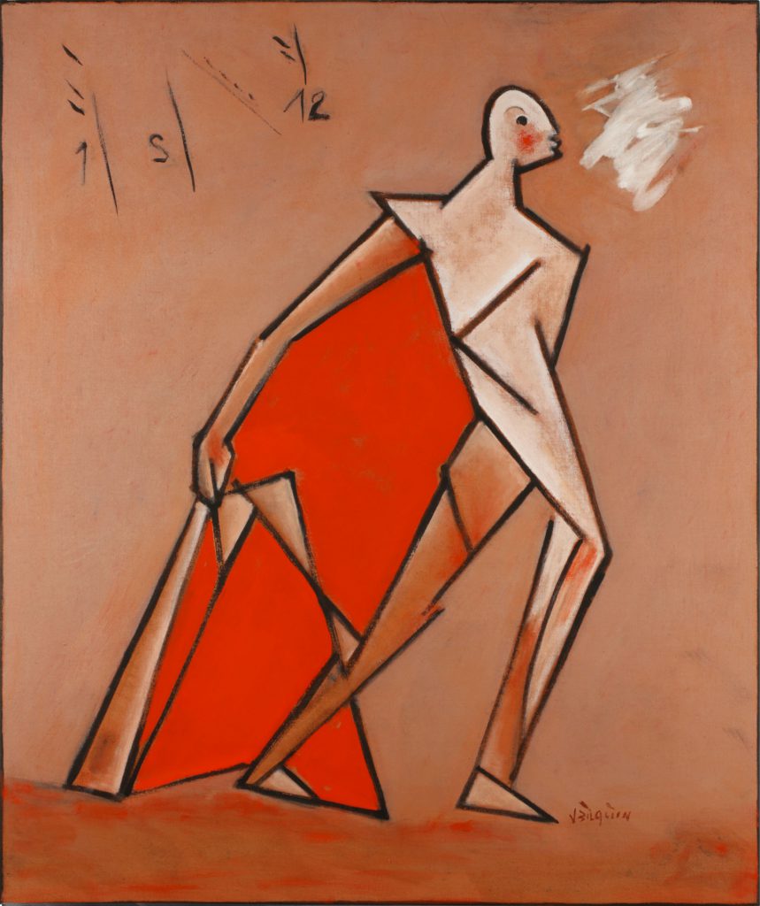 De Getallen (The Numbers), 2021, oil on canvas, 120 x 100 cm