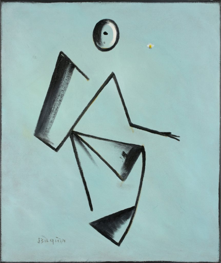 Zonder titel (Untitled), 2022, oil on canvas, 60 x 50 cm