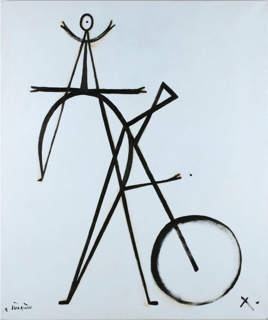 Zonder titel (Untitled), 2022, oil on canvas, 120 x 100 cm