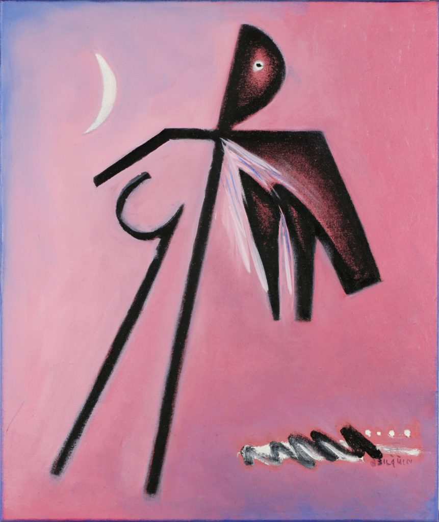 Zonder titel (Untitled), 2022, oil on canvas, 120 x 100 cm