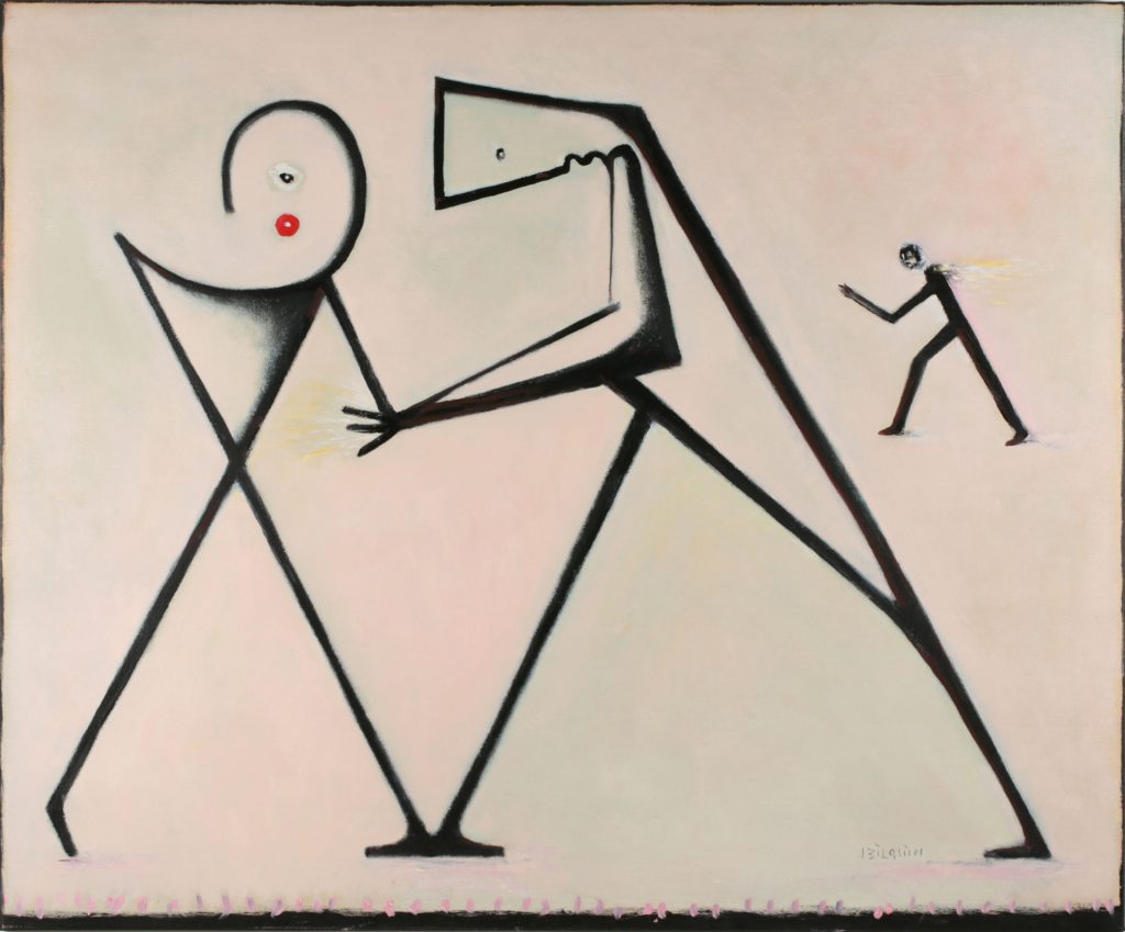 Zonder titel (Untitled), 2021, oil on canvas, 100 x 120 cm