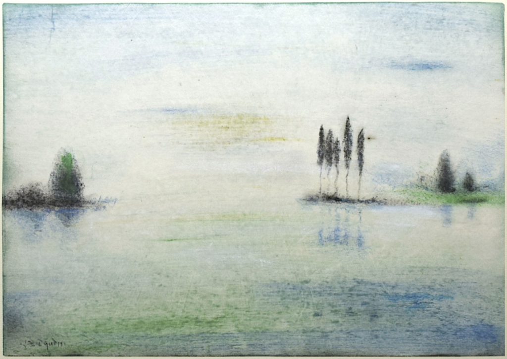 Zonder Titel (Untitled), 2019, mixed media on paper, 25 x 35,5 cm