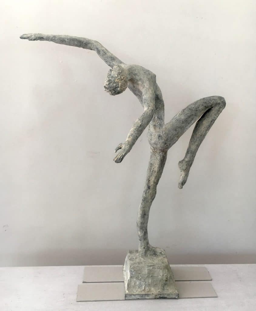 De Lucht (The Sky), 2016, bronze, 60 x 40 x 42 cm