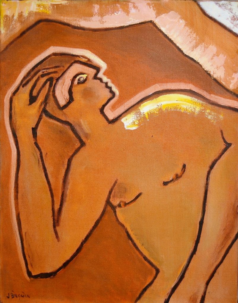 Het Licht (The Light), 2016, oil on canvas, 70 x 55 cm 