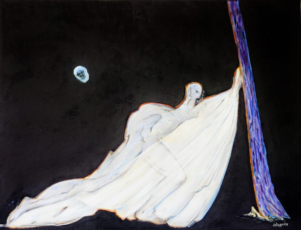 Sisyphus, 2018,  oil on canvas, 130 x 170 cm 