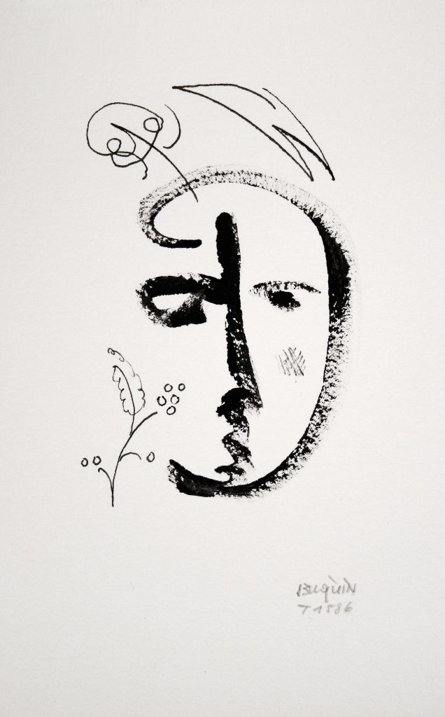 Ontwerp nieuwjaarskaart (New Year's card design), 2015, watercolor on paper,  21 x 13 cm 