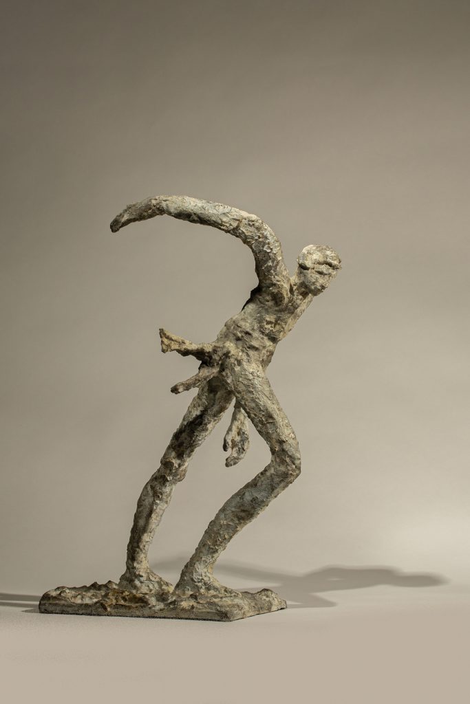 De tijd voorbij (Time beyond), 2013, bronze, 46 x 30 x 19 cm