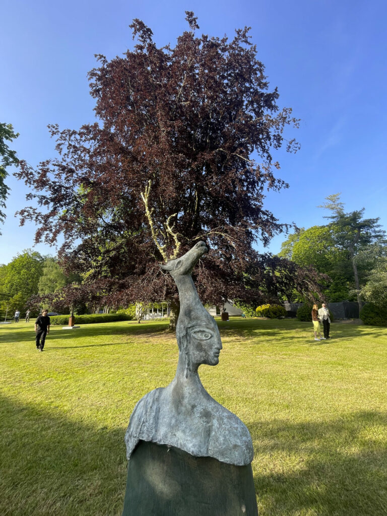 View of the exhibition Art in the Park 2023